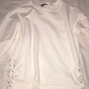 Forever 21, white sweater
